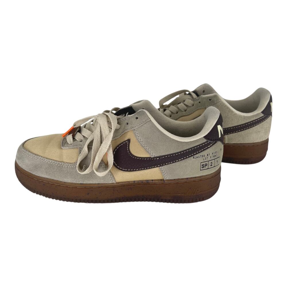 Nike Air Force 1 Low '07 LV8 Beige Brown Gum DD5227-234 Men's Size 7 - Picture 4 of 9